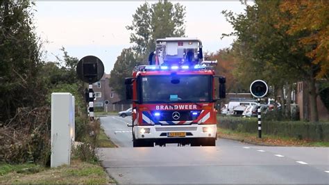 Grote Compilatie Veel Brandweer Politie Rijkswaterstaat En