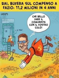 Contratto Rai Da 11 Milioni Gasparri Fazio Merita Il Disprezzo Della