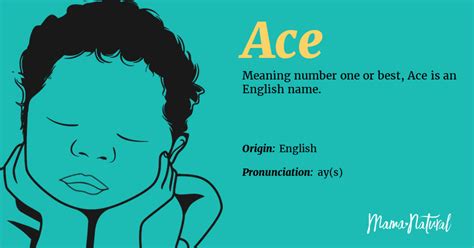 Ace Name Meaning, Origin, Popularity, Boy Names Like Ace - Mama Natural