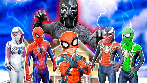 TEAM SPIDER MAN Vs BAD GUY TEAM In Real Life KID SPIDER MAN Kill NEW