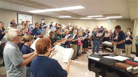 Pictures Rehearsal 92717 Chancel Choir News