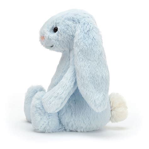 Jellycat Bashful Blue Bunny Rattle