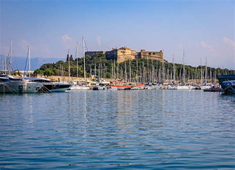 Military Fort Carre Mediterranean Sea Luxury Boats In Antibes South