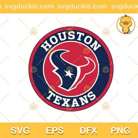 Houston Texans SVG, Texans Football Logo Vector SVG, Football Sport SVG ...