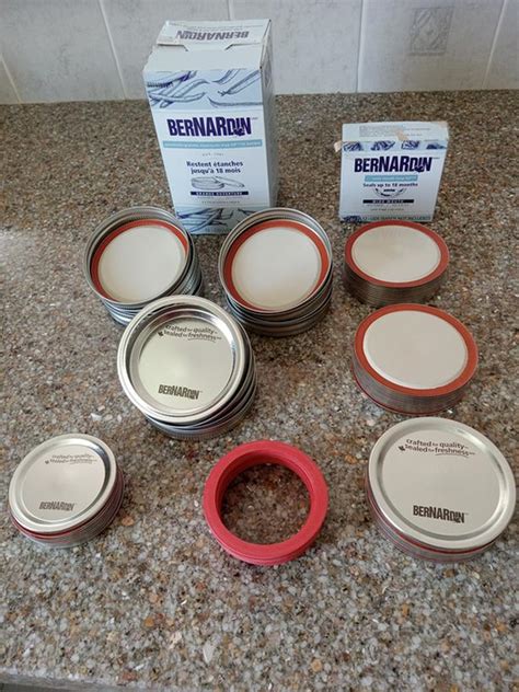 Bernardin Snap Lids Bands Rubber Bands For Preserved Classifieds