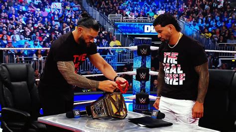 Roman Reigns And Jey Uso Prepare For Trial By Combat Smackdown Sneak