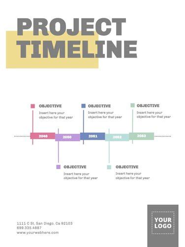 Create a timeline template online