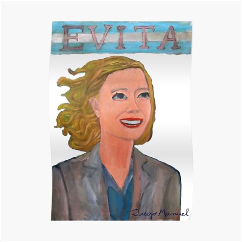 "Evita" Poster by diegomanuel | Redbubble