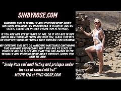 Sindy Rose Self Anal Fisting And Prolapse Under The Sun At Ruined Old Hut Xxx Mobile Porno