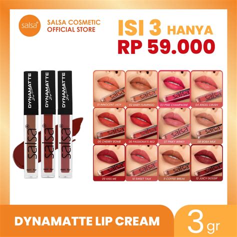 Jual Salsa Dynamatte Lip Cream Matte Lip Cream Shopee Indonesia