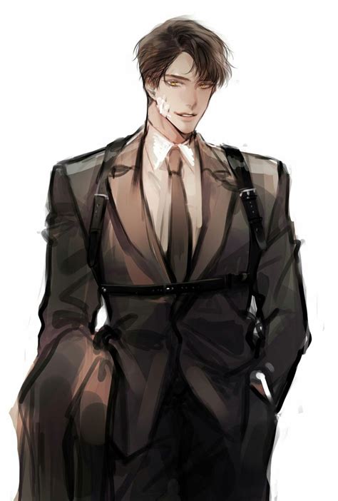 List Of Hot Anime Guy In Suit References