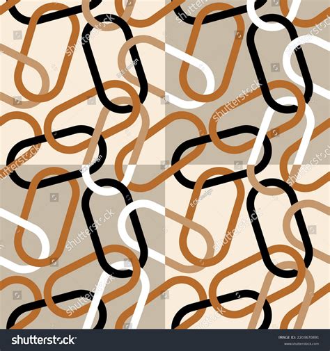 Baroque Chain Stripe Pattern Images Stock Photos Vectors