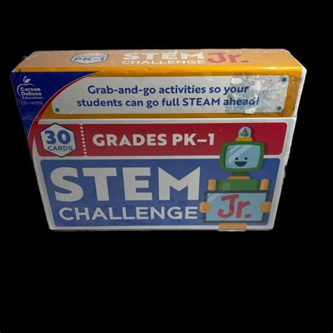 Carson Dellosa Other Carson Dellosa Stem Cards Challenge Jr Grades