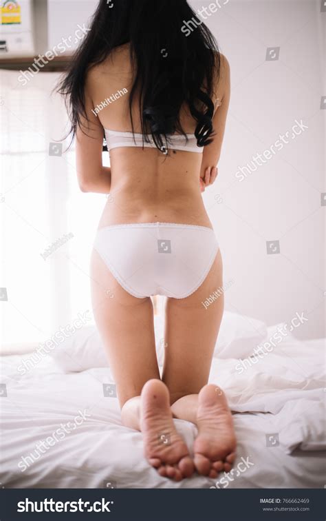 Sexy Female Buttocks White Lingerie On Stock Photo Shutterstock