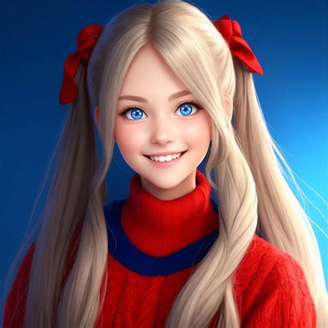 Images de Avatar Fille Blonde Téléchargement gratuit sur Freepik