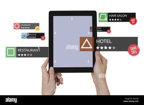 tablet  applications stock photo alamy