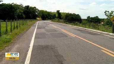 Bom Dia ES Motoristas Reclamam De Buracos Na Rodovia Que Liga