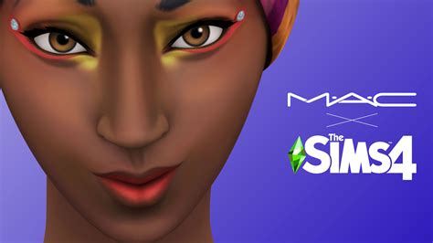 Mac Designs Customized Makeup Looks For Sims Video Game Details Allure