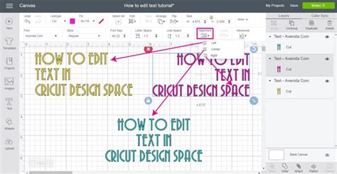 How To Edit Text In Cricut Design Space Like A Pro