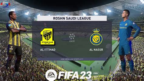 Al Ittihad Vs Al Nassr Saudi Super Cup Fifa 23 Youtube