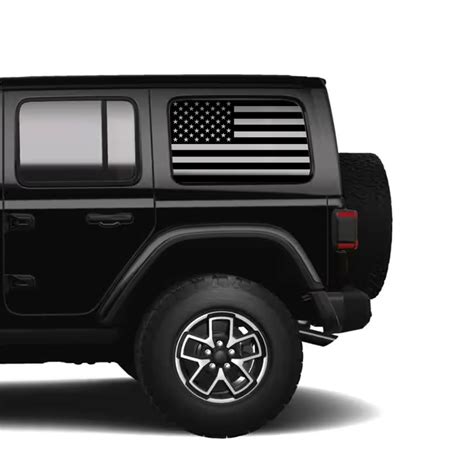 American Flag Decal Set - Jeep Wrangler – A-Plus Graphics