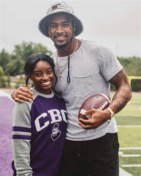 Raised The Ceiling Internet Gushes As Simone Biles Husband Jonathan