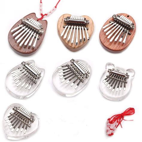 Draagbare Duim Piano Sleutel Mini Kalimba Vinger Grandado