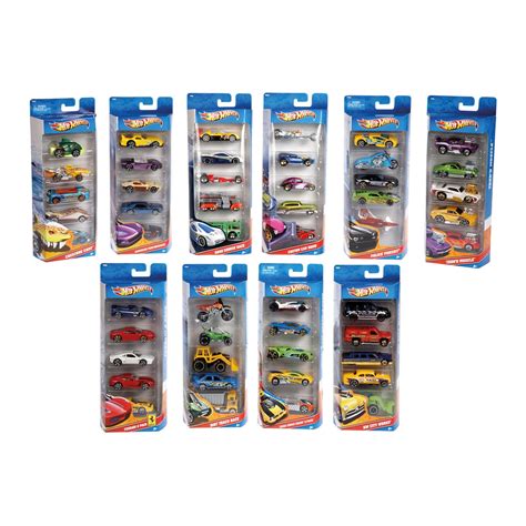 Comprar Pack 5 Vehículos Coches De Juguete Hot Wheels · Hot Wheels