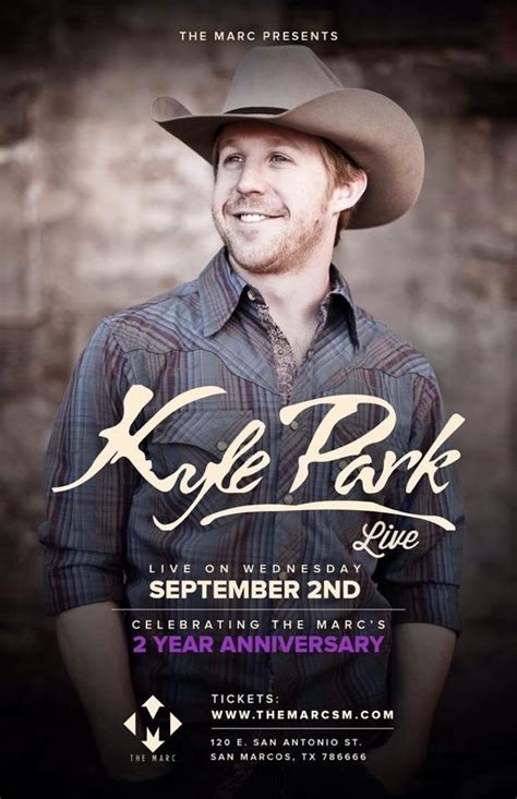 Kyle Park Concert & Tour History | Concert Archives