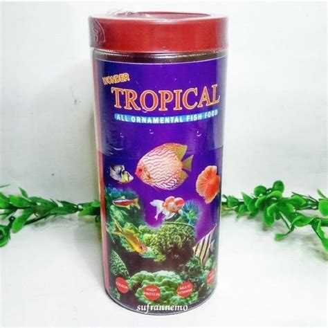 Tropical Wonder Marine Pakan Ikan Hias Pelet Ikan 100gr Perlengkapan