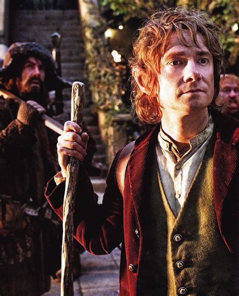 Martin Freeman as Bilbo Baggins in The Hobbit