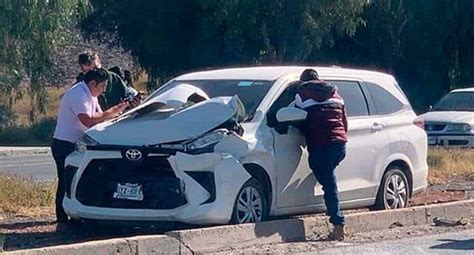 Se Registra Percance Vial Frente A Sendero El Hormiguero Potosino