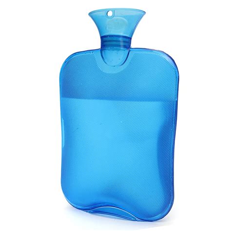 Large PVC Rubber Hot Water Bottle Bag Winter Warm Relaxing Heat Cold Therapy Alexnld
