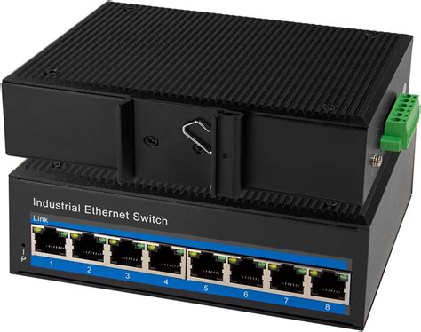 Logilink Ns P Industrieller Gigabit Ethernet Switch Port