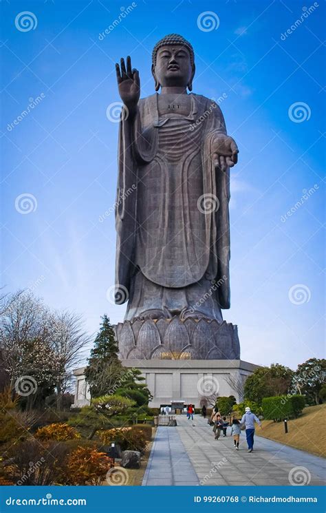 Big Buddha Statue in Japan. Editorial Stock Photo - Image of daibutsu ...