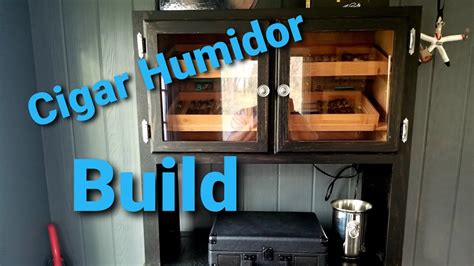 Cigar Humidor Cabinet Build YouTube