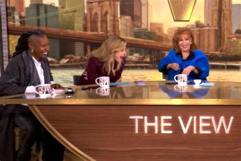 Joy Behar Asks Sara Haines About Past Lesbian Relationship Live On The View That Was Off