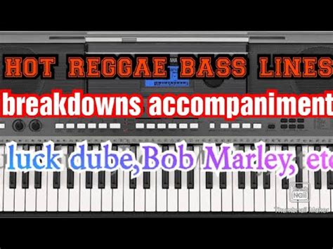 How To Play Reggae Breakdown On Piano With Bassline Chords For