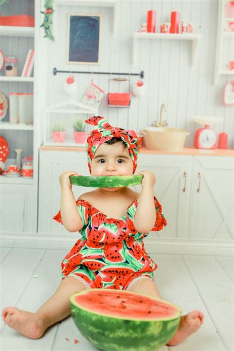 Child Eating Watermelon · Free Stock Photo