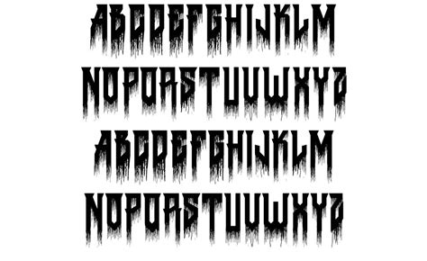 Death to Metal font by Chris Vile | FontRiver