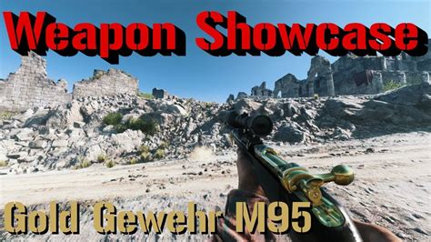 Gold Gewehr M95 Showcase Battlefield V YouTube