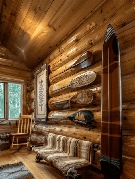 22 Rustic Log Cabin Wall Decor Ideas for a Homey Feel