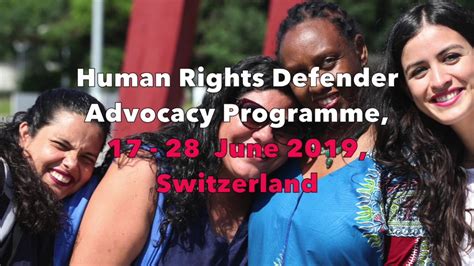 Why You Should Join Ishrs Flagship Human Rights Defender Advocacy