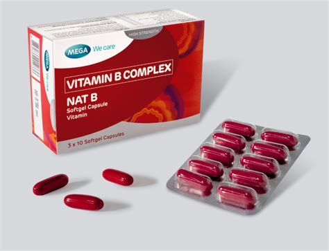 Vitamin B Complex NAT B Capsules 10s Health Okay Pharmacy