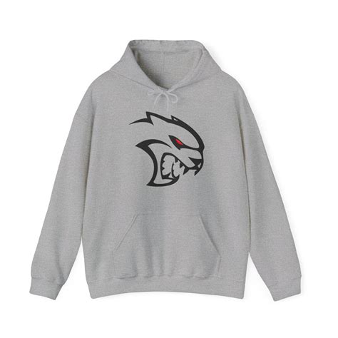 Dodge Hellcat Redeye Hoodie Black Logo - Etsy