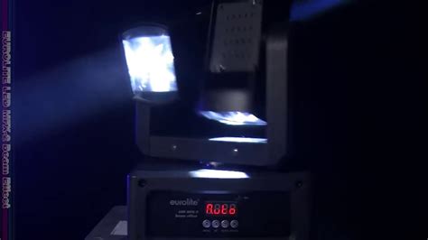 Eurolite Led Mfx Beam Effect Licht Produktiv Youtube