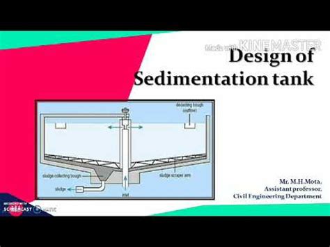 Design Of Sedimentation Tank YouTube