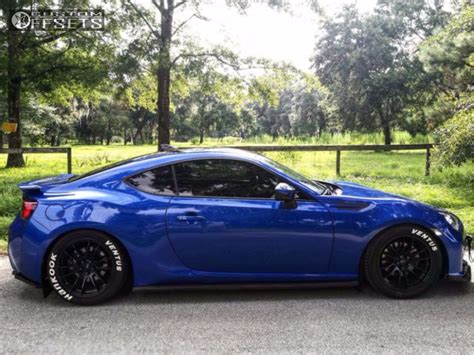 2016 Subaru Brz With 17x8 35 Avid1 Av20 And 23545r17 Hankook V12 And