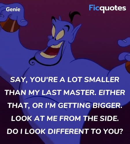 Genie Quotes - Aladdin (1992)