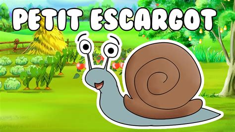 Petit Escargot Comptine Pour Enfants Youtube